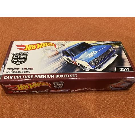 Hot Wheels RLC Premium Box Set 2017 Car Culture BRE Datsun 510 Shopee Malaysia