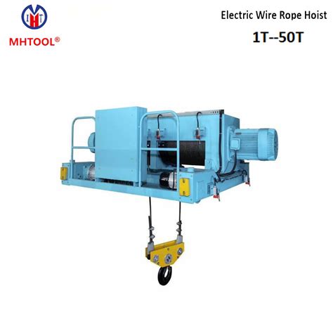 2t Electric Wire Rope Hoist With Double Girder Trolley For Gantry Crane