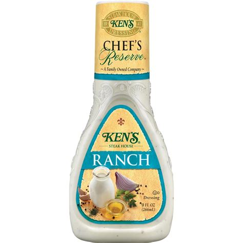 Ken S Steak House Chef S Reserve Ranch Dressing Shop Salad Dressings