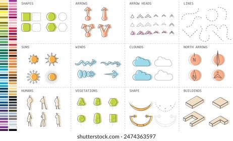 75 Architecture Site Analysis Diagram Stock Vectors and Vector Art ...