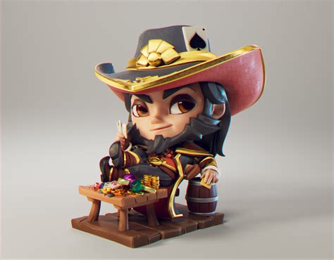 Artstation Twisted Fate Figure