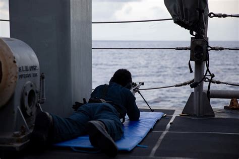 DVIDS Images USS Sioux City Sailor Participates In A 50 Caliber