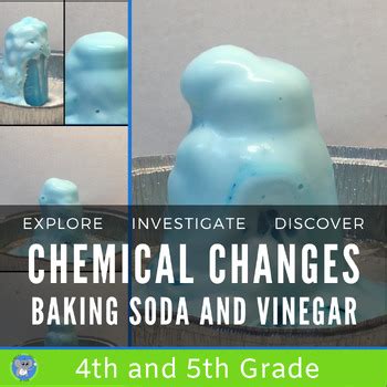 Chemical Eruption Investigation Vinegar And Baking Soda Lab Bundle For