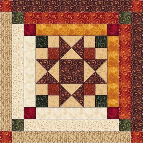 Log Cabin Star Quilt Pattern Free This Is A Beautiful Traditional Block