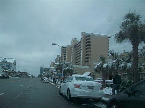 Myrtle Beach Sc Snow Storm Nicholas Mercer Flickr