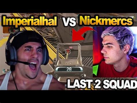 TSM Imperialhal Vs Nickmercs In LAST 2 SQUAD ALGS SCRIMS APEX LEGENDS