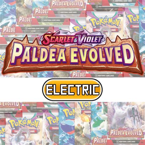 Paldea Evolved Singles Lightning Pokemon Tcg Shopee Philippines