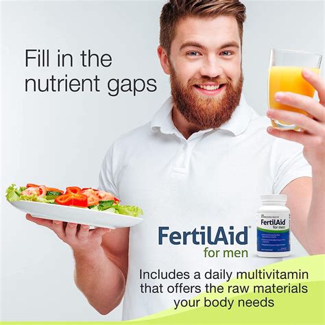 FertilAid for Men: Male Fertility Supplement for Sperm Count, Motility