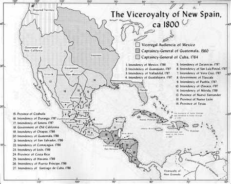 Pin By Darryn Pocock On T Fic States New Spain Viceroyalty Of New