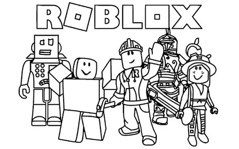 All Printable Roblox Coloring Pages | 2023