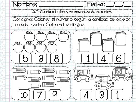 Mi Cuaderno De Tareas Preescolar 3º Grado