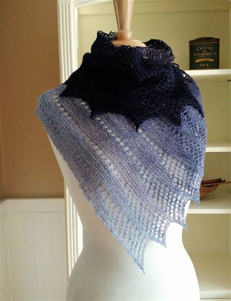 Lace Shawl Easy Knitting Pattern PDF Asymmetrical Shawl Wrap Etsy In