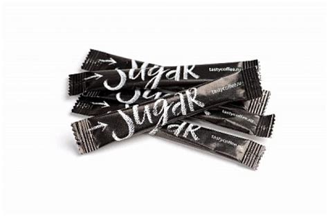 Сахар в стиках с логотипом - купить в интернет-магазине Tasty Coffee