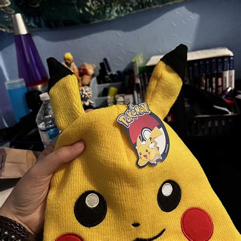 Authentic Pikachu Pokémon Hat Perfect condition!... - Depop