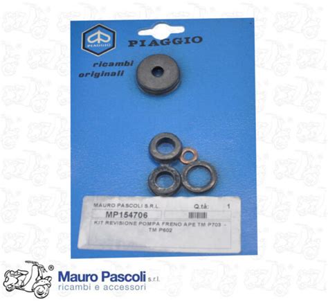 KIT REVISIONE POMPA FRENO RICAMBIO ORIGINALE PIAGGIO APE Ricambi Vespa