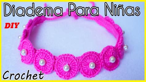 Diadema O Cinta Para El Cabello A Crochet O Ganchillo Vincha