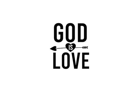 Premium Vector | God is Love