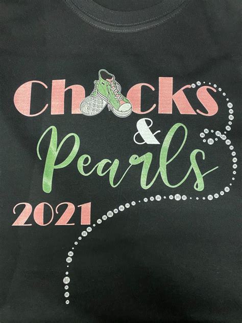 Chucks And Pearls Aka Colors Small Designs Chucks Spaghetti Strap Tanks