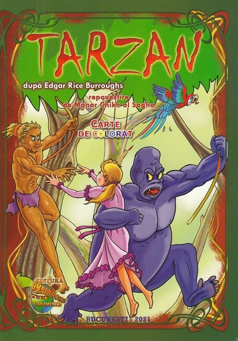 Tarzan Carte De Colorat Pdf Autor Msbook Ro