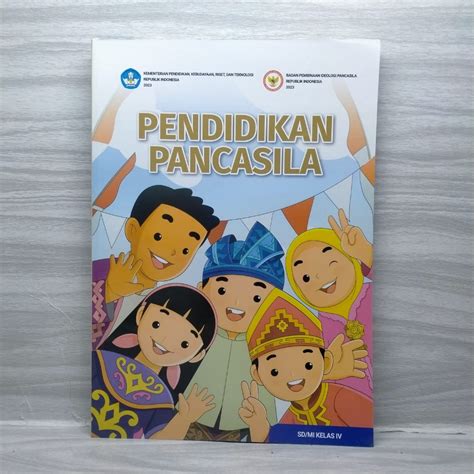 Jual BUKU PAKET SISWA PENDIDIKAN PANCASILA PKN KELAS 4 SD MI KURIKULUM