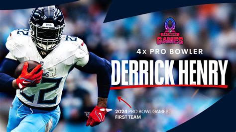 Titans Rb Derrick Henry Named To Fourth Career Pro Bowl