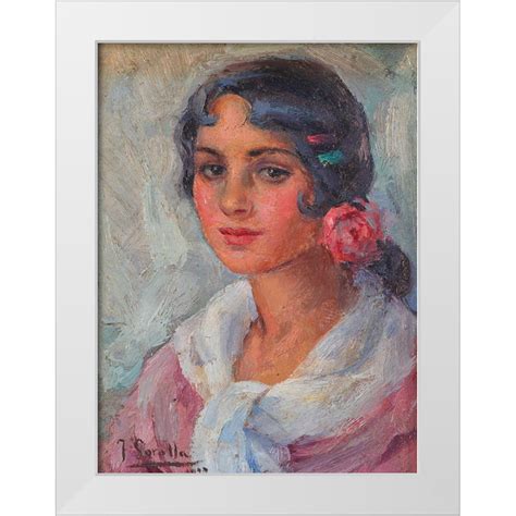 Sorolla Joaquin 11x14 White Modern Wood Framed Museum Art Print Titled