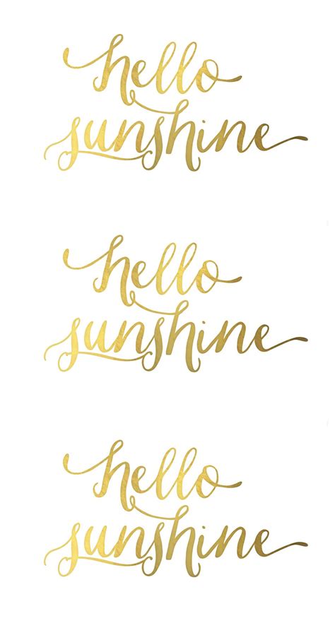 Hello Sunshine Wallpapers - Top Free Hello Sunshine Backgrounds ...