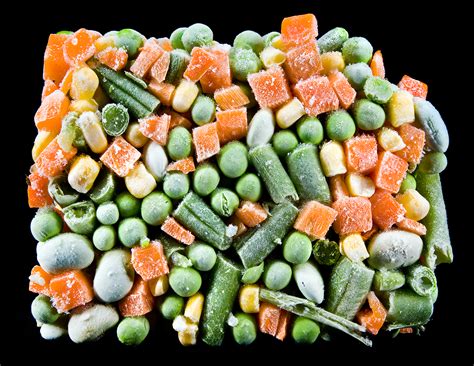 Frozen Vegetables On Behance