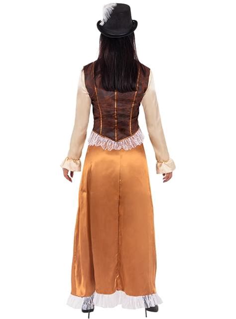 Long Steampunk Costume For Women Funidelia