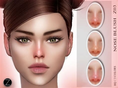 Nose Blush Z12 The Sims 4 Catalog