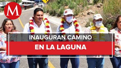 En el municipio de Bochil Rutilio Escandón inaugura el camino Luis