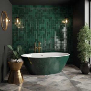 Stunning Modern Green Tile Bathroom Designs You Ll Love K