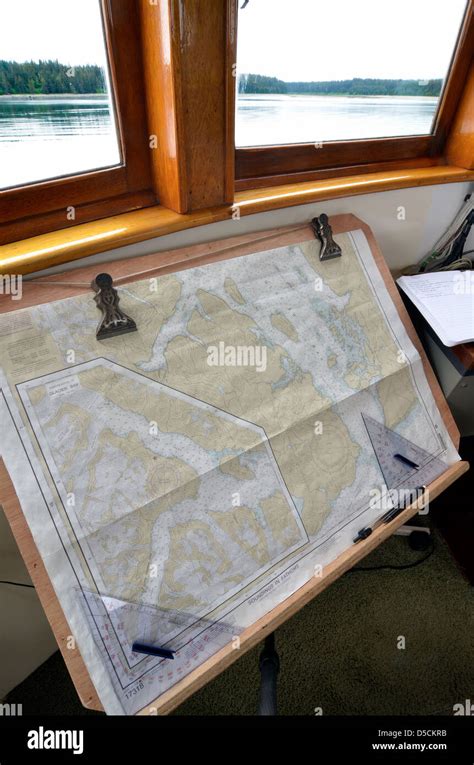 Nautical chart charts hi-res stock photography and images - Alamy