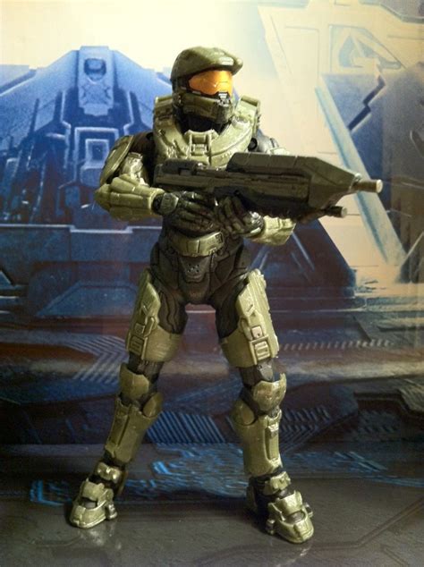 Halo 4 Master Chief Action Figure McFarlane Toys Series 1 Review - Halo ...