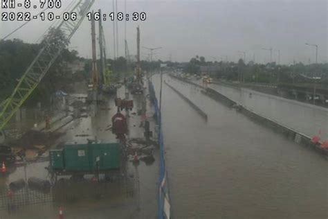 Jalan Tol BSD Kembali Banjir PUPR Minta Pengelola Koordinasi Dengan