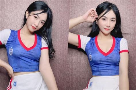 Nhan sắc đốn tim khán giả của hot girl fan tuyển Anh tại World Cup 2022 Báo VOV