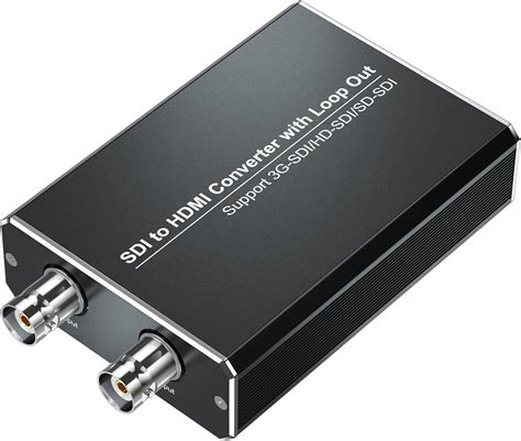 Misott Sdi To Hdmi Converter With Sdi Loop Out 1080p Sdi