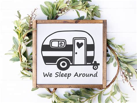 Camping Svg Camper Svg We Sleep Around Svg Camping Png Etsy Canada