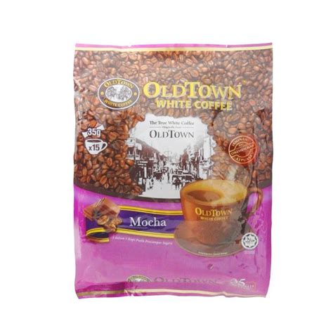 Old Town White Coffee 3 In 1 Mocha 15 Sachets X 35g Malaysia Tasty Kopi