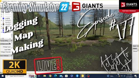 Farming Simulator 22 Forestry Aka Logging Map Makingworking On Swamp