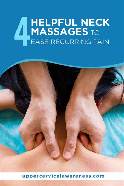 4 Must Try Neck Massages At Home Techniques To Reduce Pain