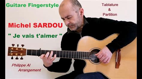 Michel Sardou Je Vais T Aimer Guitare Fingerstyle Chords Chordify