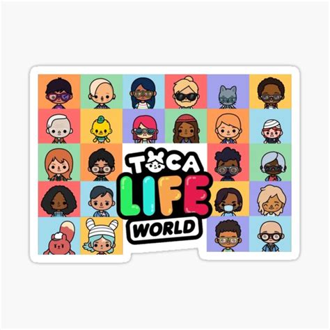 Toca Life Stickers