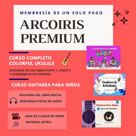 Método De Ukulele Para Niños Arcoirisdelamusica