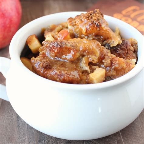 Apple Bread Pudding Recipe With Caramel Sauce Whitneybond