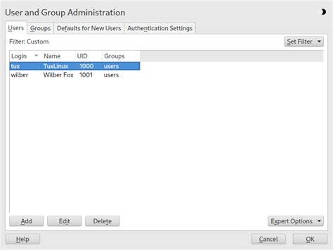 Sles Sp Administration Guide Managing Users With Yast