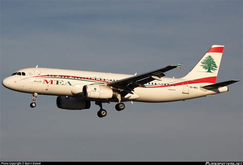 OD MRS MEA Middle East Airlines Airbus A320 232 Photo by Björn Düwel