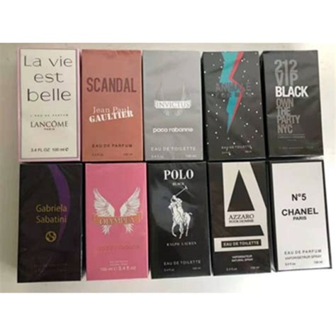 Kit Perfumes Importados Ml Masculino E Feminino Shopee Brasil