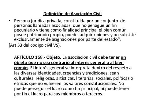 Fundaciones Y Asociaciones Civiles Marco Legal Fundaciones Y