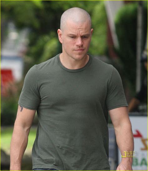 Matt Damon: Shaved Head in Vancouver! - Matt Damon Photo (23885433 ...